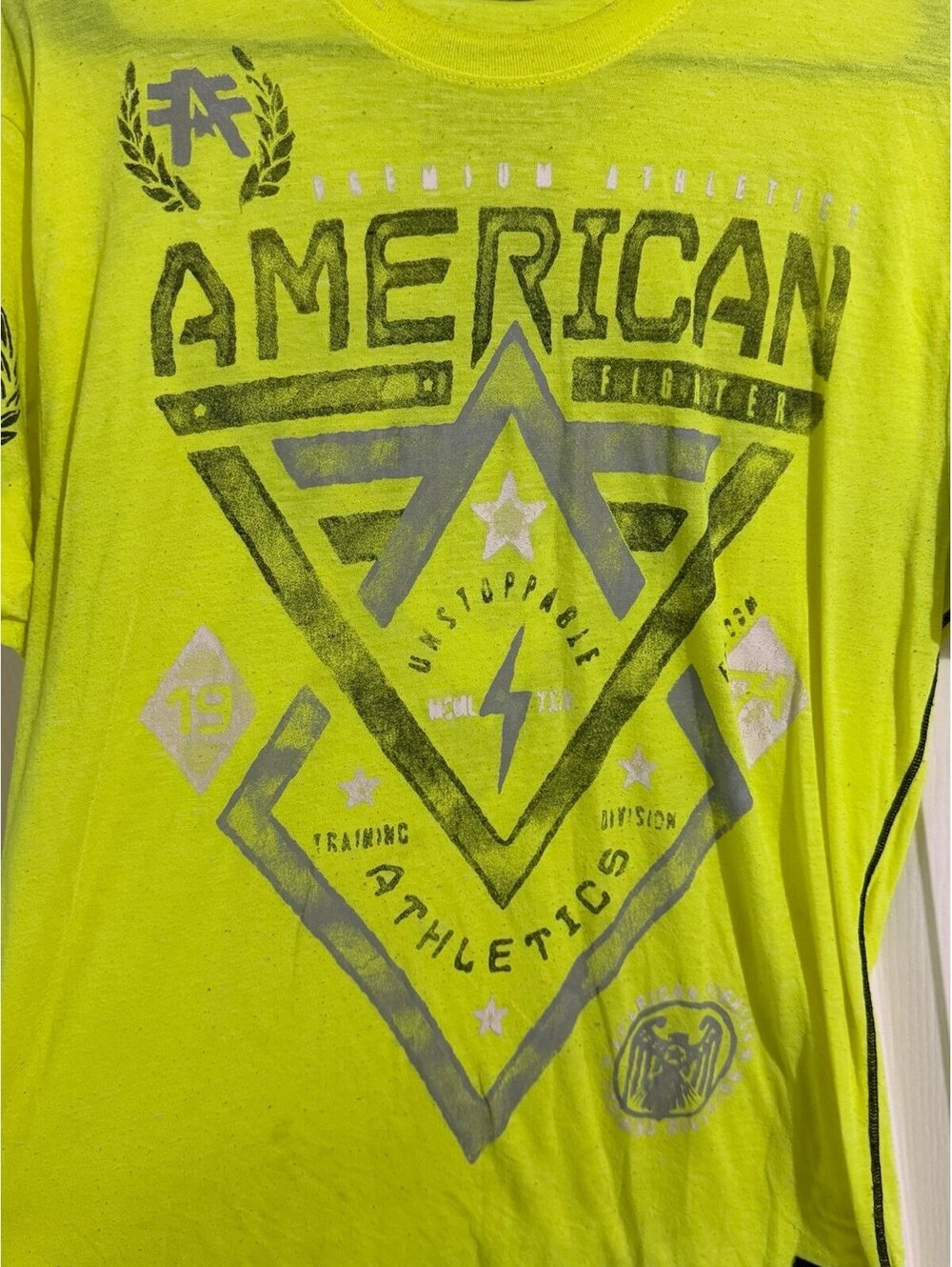 American Fighter Athletic Division Training T-Shirt SIZE LARGE